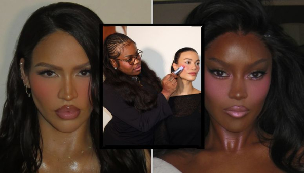 photos of painted by esther and the blush looks she's created